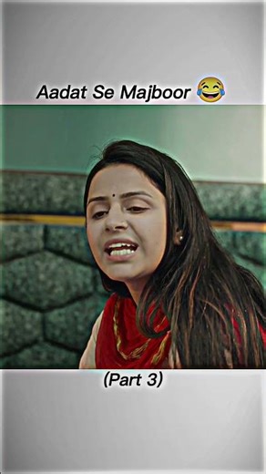 Aadat Se Majboor 😂 (Part 3) @Saqibsaifi3738 #shorts #shortsfeed #funny