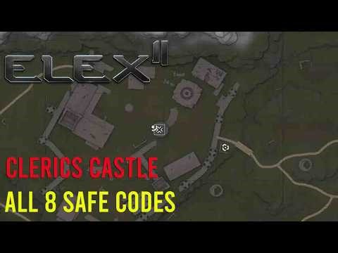 Elex 2 Safe Codes Clerics Castle Outer Walls (ALL 8 CODES)