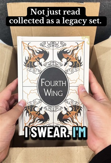 The Empyrean Series belongs on a collector’s shelf. Three iconic volumes, unified design, built to be displayed as one complete dragon-born saga this is fantasy meant to be owned, not rotated. #theempyreanseries #fourthwing #ironflame #onyxstorm #booktok