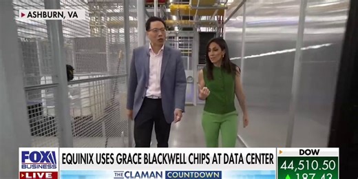 FOX Business gets an inside look into Equinix's Virginia data center