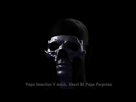 Papa Emeritus V mask, Ghost BC Papa Perpetua