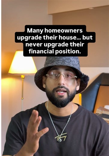 Your home equity can either buy you a bigger house... or build you a property portfolio. The choice changes your future. #PropertyInvesting #HomeEquity #viralvideo #WealthBuilding #punjabi Fyp