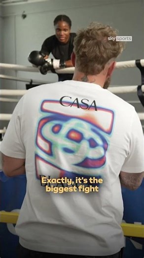 Caroline Dubois sets her sights on a fight with Alycia Baumgardner 👀🥊 #boxing #shorts