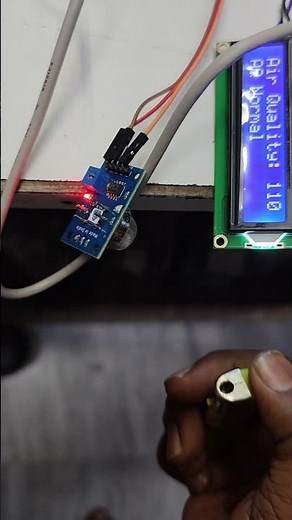 air quality monitor system using Arudino uno with alert system
