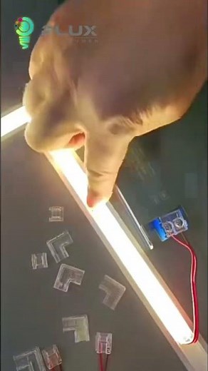 LED Strip Corner Guide: No Dark Spots, No Damage!