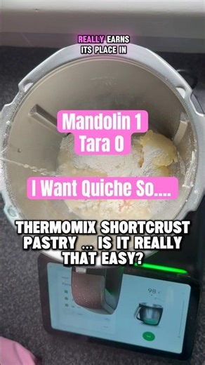 Mandolin 1 Tara 0 😅 So I Let the Thermomix Do the Work