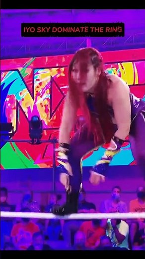 Iyo Sky Dominates the Ring in a Jaw-Dropping Performance#short