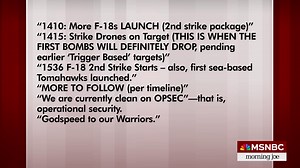 485K views · 13K reactions | BREAKING: The Atlantic reveals war plans shared on Signal chat after the government has repeatedly said that it included no classified information. | MS NOW | Facebook