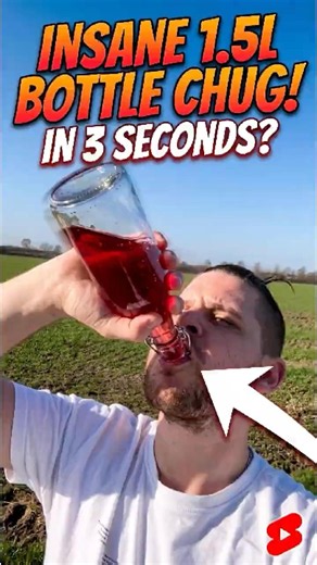 The Fastest Bottle Chugger Ever! 🍾⚡
