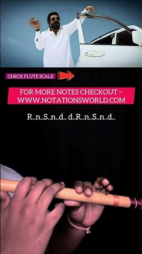 Hawa Hawa Flute Cover + Notes | Dhurandhar | #flutelessons #flutenotes #flutetutorial #dhurandhar
