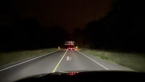 Audi Matrix Headlights in action.