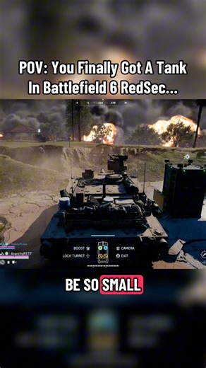 First Time Getting The Tank In Battlefield 6 RedSec #battlefield #battlefield6 #bf6 #xbox #ps5 | The Mandalorian Historian