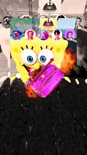 1.6K views | Kpop demon Hunter BeamNG Drive Car Jump challenge | Kim Chad Animation | Facebook