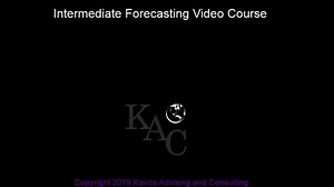 Easy Analytics: Intermediate Forecasting