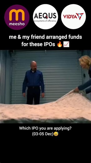 Sk Positional Trader on Instagram: "These three IPOs have great GMP 🔥 and open on same day (03-05 Dec), Don't miss opportunity to make money 🤑 #explorepage #explore #trending #tradingreels #stockmarketindia #ipo #memes #meesho #ipomemes"