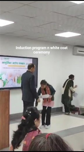 #induction program #medical college # white coat ceremony.....