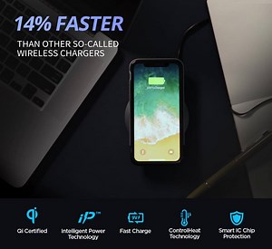 😍 Spigens Fast Wireless Charger gestaltet Euren Schreibtisch eleganter! Selbstverständlich auch funktional Top! Mit 10% Rabatt vom 24. Juni (15:00)~1. Juli (23:59) 👉10% OFF CODE: F308W10P Jetzt HIER: https://amzn.to/2xaoHAT👇 | Spigen Deutschland