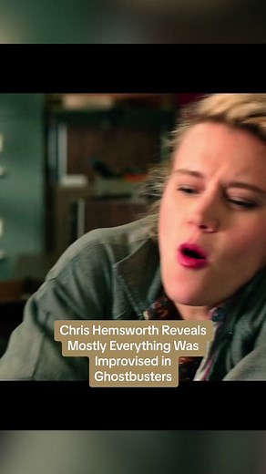 Chris Hemsworth Talks Improvisation in Ghostbusters