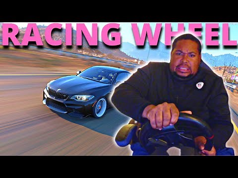 Forza Horizon 5 FIRST TIME With a Racing Wheel! - Hori Racing Wheel Apex