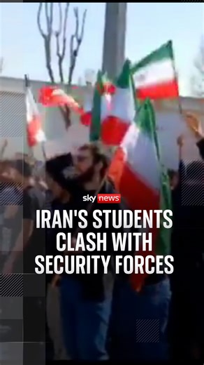 33K views · 640 reactions | Protesters and government security forces clashed at the Sharif University of Technology in Tehran, as student activists held a commemoration for people killed during large, widespread protests across Iran in January. | Sky News | Facebook