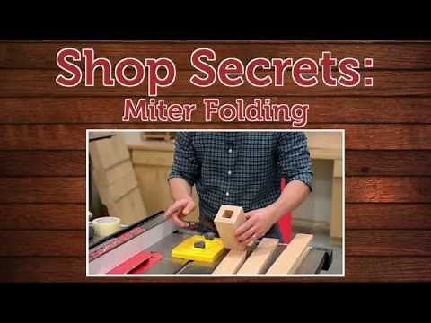 Shop Secret: Miter Folding