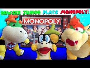 Crazy Mario Bros: Bowser Jr Plays Monopoly