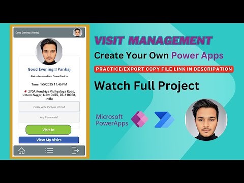 Create your own Visitor Management Application in PowerApps