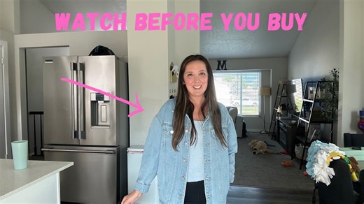 Watch Honest review Omoone womens mid oversized denim jacket. The BEST one ever.  on Amazon Live