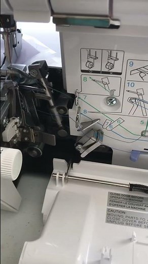 How to oil a serger #sewing #sewingmachine #serger