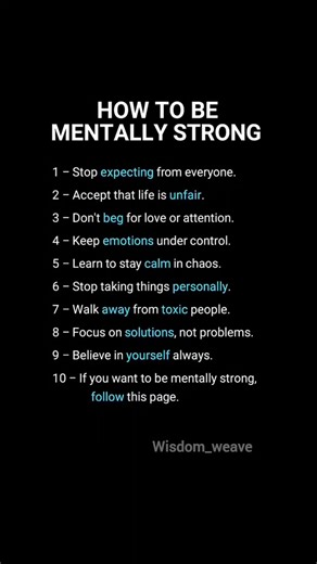 10 Psychology Tips Tricks to Make You Mentally Strong 🧠