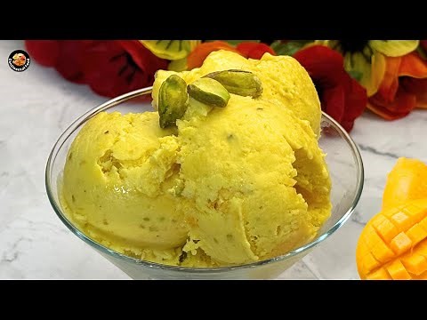 Mango Ice Cream Magic in 3 Simple Steps | NO Fancy Machines Needed!