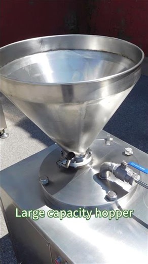 Automate Sausage Production with Hydraulic Power!⚡️Achieve 800kg/h High-Speed Filling!#sausagemaking