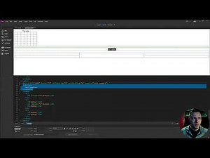 Web Dev basics - Creating Tables using Dreamweaver