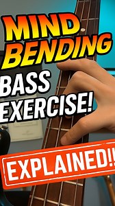 84K views · 3.6K reactions | Mind bending bass exercise EXPLAINED!!! #bassguitar | Andres Rotmistrovsky | Facebook