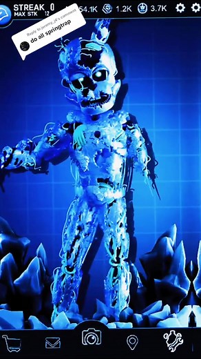 Five Nights at Freddy's Edits Reaction to Spring Trap Video