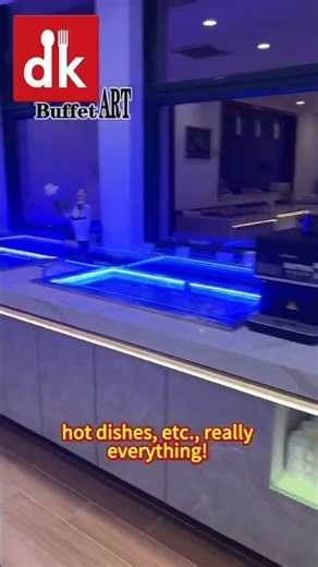 Hotel buffet restaurant buffet counter design custom production manufacturer