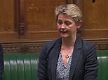 Yvette Cooper speaks after MPs back new law on Article 50 extension