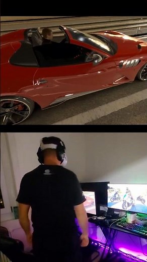 Assetto Corsa VR - MOZA R5 STEERING WHEEL | Oculus Quest 2 Gameplay