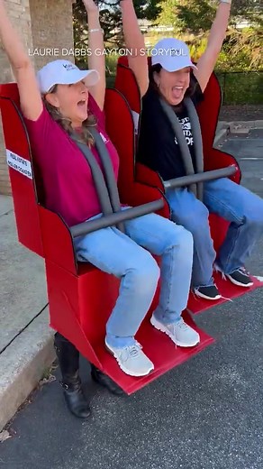Sisters make genius roller coaster Halloween costume #halloween #costume #fun #funny #crafty #fyp