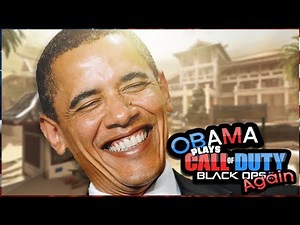 Obama Plays Call of Duty BO2! | 2 "Walking Dead"
