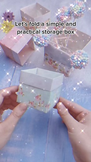 Easy DIY Paper Box Tutorial for Organizing and Storage