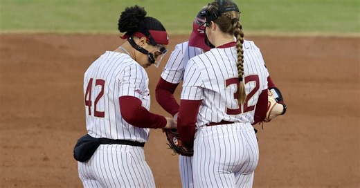 Live Softball Updates: No. 1 Texas Tech 3, No. 6 FSU 2 - FINAL