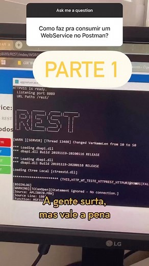 Consumindo um WebService REST no Postman 👩🏼‍🚀 #totvs #protheus #advpl #protheuzeiro #universototvs #universototvs #microsiga #erp #sistematizei #humornerd #vidadeprogramador #homeoffice #tidadepressao #vidadeti #dicasdeti #vidadeusuário #dicasti #homeoffice #microsoft #SAP | Sistematizei