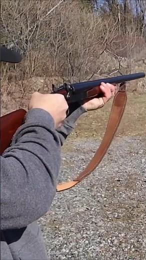 Coach Gun 12 Gauge Shooting BOTH BARRELS AT SAME TIME