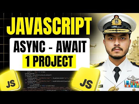 Async Await in Javascript | Javascript Full Course #20
