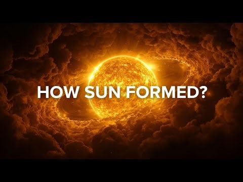 "How Our Sun Formed – Mind-Blowing Space Fact! 🌞"