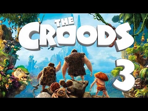 The Croods: Prehistoric Party (WiiU, Wii) Gameplay Part 3 : The Gorges