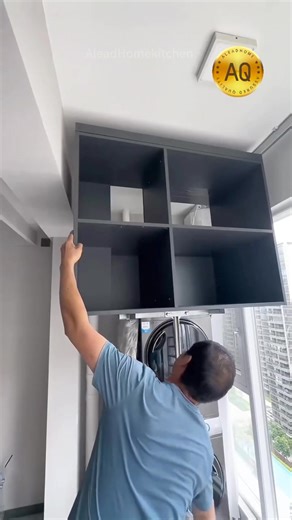 277K views · 642 reactions | How to design your balcony? I have a balcony cabinet installed in my home.#aleadhome #highendcustom #highendprojects #cabinet #cabinets #customkitchencabinets #balcony #cabinetdesign #interiordesign #kitchenrenovation #storagesolutions #furnituredesign #diy #love #art | Alead Kitchen & Wardrobe Custom | Facebook