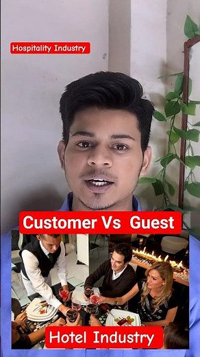 Customer Vs Guest Service In Restaurant || #customer #vs #guest #hotel #hotelindustry #hospitality