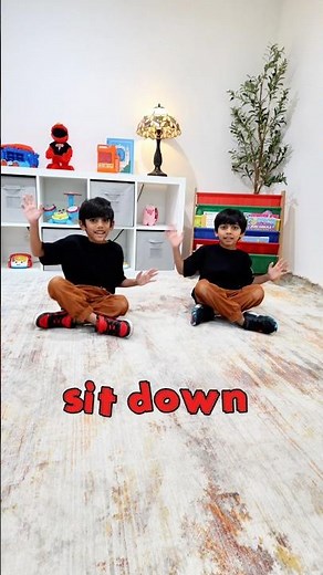 Master Stand Up Sit Down Song With Jay & Neil! ‪@SuperSimpleSongs‬